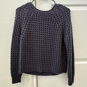 Blue Knitted Sweater